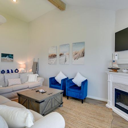 Galveston Townhome With Balconies Walk To Beach! المظهر الخارجي الصورة