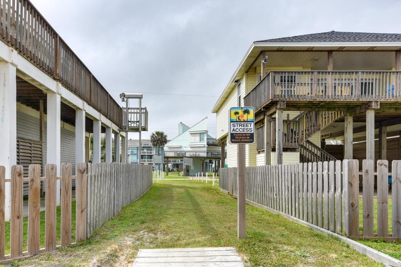 Galveston Townhome With Balconies Walk To Beach! المظهر الخارجي الصورة